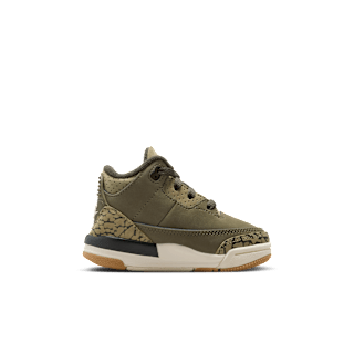 Toddler Jordan 3 'Medium Olive' (DM0968-202)