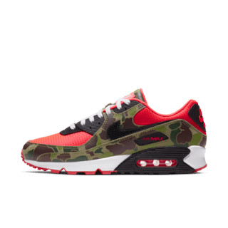 วันเปิดตัว Air Max 90 "Dark Sage and Solar Red" (CW6024-600)