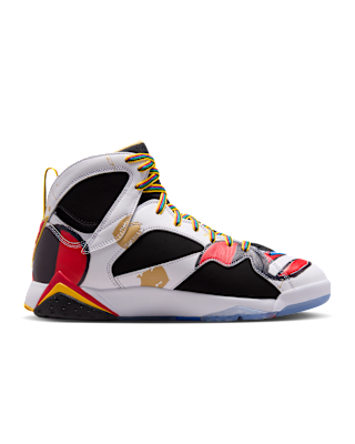 Air Jordan 7 Retro 'Miró' 'White and Multi-Colour' (IQ6573-100) Release Date