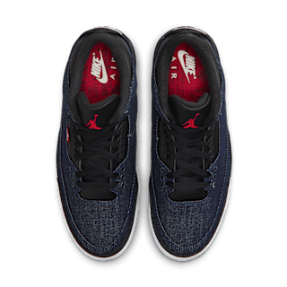 Air Jordan 3 x Levi's® „Indigo and Gym Red” (IH7959-400) – megjelenési dátum