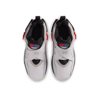 Little Kids' Jordan 8 'White and True Red' (305369-100)