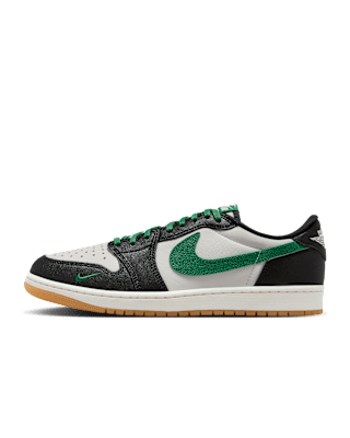 Fecha de lanzamiento de los Air Jordan 1 Low OG "Phantom and Pine Green" (IR2283-030)
