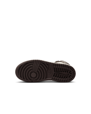 Little Kids' Jordan 1 High OG 'Baroque Brown and Sail' (FD2597-200)