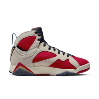 Fecha de lanzamiento de los Air Jordan 7 x Trophy Room 'True Red and Obsidian' (DM1195-474)