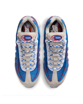 Data de llançament de les Air Max 95 Big Bubble "Blue Sapphire and Action Red" (IR1944-400)