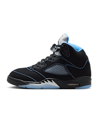 Date de sortie de la Air Jordan 5 Black Carolina "Black and University Blue" (DD0587-008)