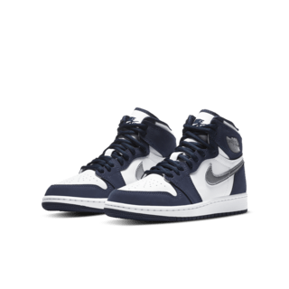 【NIKE公式】ジュニア エア ジョーダン 1 'Midnight Navy' (575441-141 / JUNIOR AJ 1)