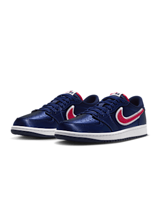 Fecha de lanzamiento de los Air Jordan 1 Low OG "Howard" "College Navy and University Red" (IM5757-400)