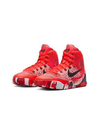 【NIKE公式】ジュニア コービー 9 エリート HIGH プロトロ 'Bright Crimson and Emerald Green' (HJ9446-600 / KOBE IX ELITE GS)