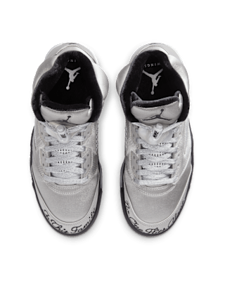 Women's Air Jordan 5 "Wings" 'Medium Grey and Metallic Silver' (IO2038-001) Release Date