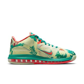 Fecha de lanzamiento del LeBron IX Low "White Lime and Bright Mango" (DO9355-300)