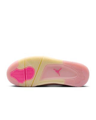 Fecha de lanzamiento de los Air Jordan 4 "Pearl Pink and Iced Carmine" para mujer (IB6716-600)