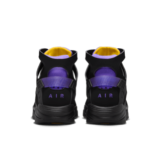 Fecha de lanzamiento del Air Flight Huarache "Black and Varsity Purple" (FD0188-001)