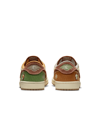 Fecha de lanzamiento del Air Jordan 1 Low OG "Flax and Oil Green" (DZ7292-200)