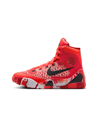 【NIKE公式】ジュニア コービー 9 エリート HIGH プロトロ 'Bright Crimson and Emerald Green' (HJ9446-600 / KOBE IX ELITE GS)