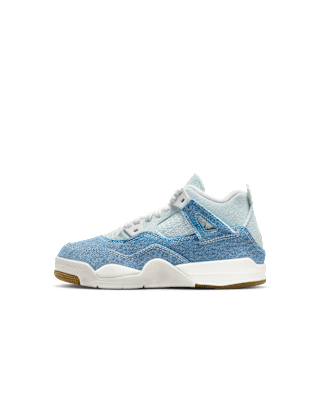 Little Kids' Jordan 4 'Worn Blue' (IB6715-100)