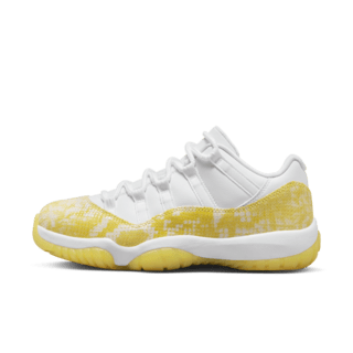 วันเปิดตัว Air Jordan 11 "Yellow Snakeskin" ผู้หญิง (AH7860-107) 