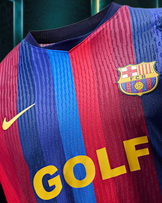Date de sortie de la collection Nike FC Barcelona x GOLF WANG