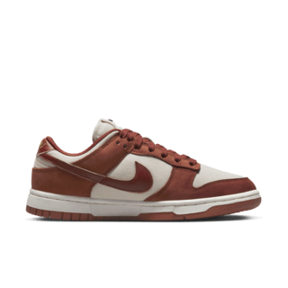 Fecha de lanzamiento del Dunk Low "Light Orewood Brown and Rugged Orange" para mujer (DZ2710-101)