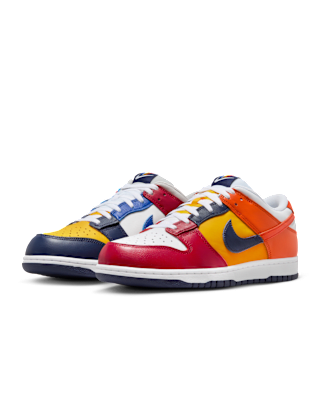 วันเปิดตัว Dunk Low "Midnight Navy and Varsity Red" (IB2051-400)