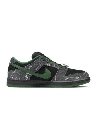 Nike SB Dunk Low Pro X There Anthracite And Gorge Green HF7743 001