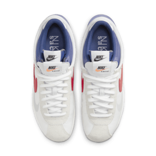 วันเปิดตัว Zoom Cortez x sacai "White and University Red" (DQ0581-100)