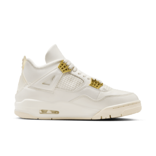 nike air jordan 4 gold white