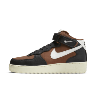 Fecha de lanzamiento del Air Force 1 Mid '07 Vintage "Off-Noir and Pecan" (DQ8766-001)