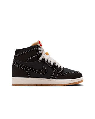 Big Kids' Air Jordan 1 Retro High OG Flight Club 'Black and Sail' (II9927-001) Release Date