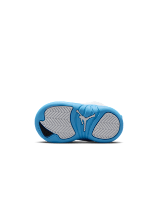 Toddler Jordan 12 'White and University Blue' (850000-112)