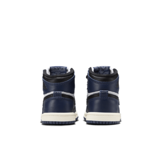วันเปิดตัว Jordan 1 High OG "Midnight Navy" เด็กวัยหัดเดิน (FD1413-401)