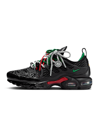 Releasedatum för Air Max Plus x HOMECOMING "Pan African" "Black and University Red" (IM4960-001)