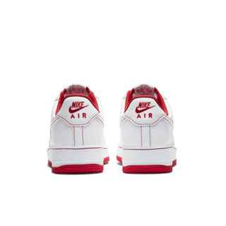 【NIKE公式】エア フォース 1 '07 ステッチ 'Radiant Red' (CV1724-100 / AF 1 '07)