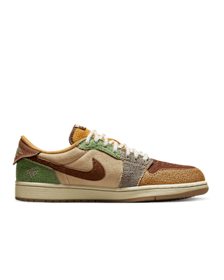 Fecha de lanzamiento del Air Jordan 1 Low OG "Flax and Oil Green" (DZ7292-200)