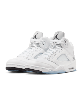 Date de sortie de la Air Jordan 5 Retro OG "White and Metallic Silver" (HQ7978-103)