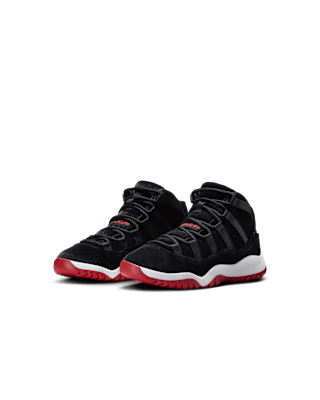 Little Kids' Jordan 11 'Bred Velvet' (HF7807-061)