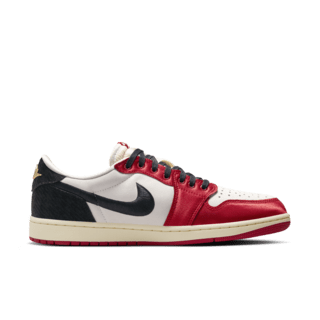 วันเปิดตัว Air Jordan 1 Low OG x Trophy Room "Sail and Varsity Red" (FN0432-100)