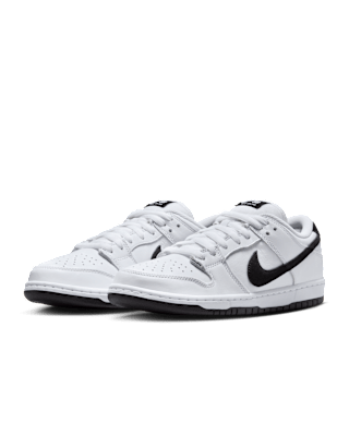Releasedatum för Nike SB Dunk Low Pro "White and Black" (HF3704-100)
