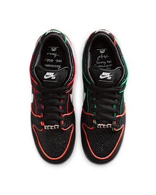 Fecha de lanzamiento de las Nike SB Dunk Low Pro x Bronx Girls Skate "Black and Challenge Red" (HV1664-001)