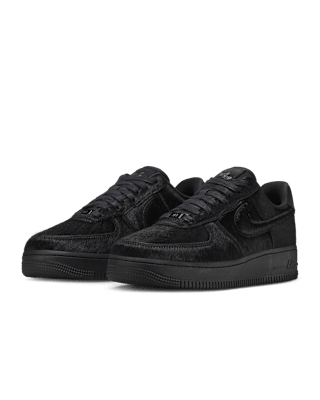 Fecha de lanzamiento de los Air Force 1 '07 "Black and Off Noir" para mujer (II7398-001)