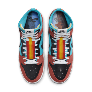 Nike SB Dunk Hi Decon x Di'Orr Greenwood 'Turquoise Blue and Firewood Orange' (FQ1775-400) Release Date