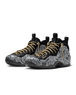 Air Foamposite One x Victor Solomon 'Black and Metallic Gold' (IR2077-001) Release Date