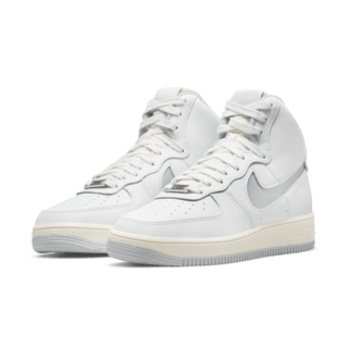 Fecha de lanzamiento del Air Force 1 High Sculpt "Silver" para mujer (DC3590-101)