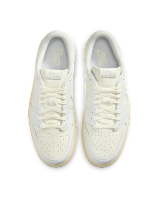 Lanceringsdato for Air Jordan 1 Low "Sail and Coconut Milk" (IF4391-100)
