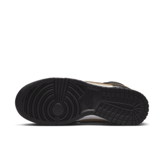 Fecha de lanzamiento del Dunk High "Black Flax" para mujer (DX0346-001)