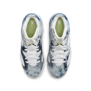 大童款 Air Jordan 6 'Washed Denim' (DM9045-100) 發售日期