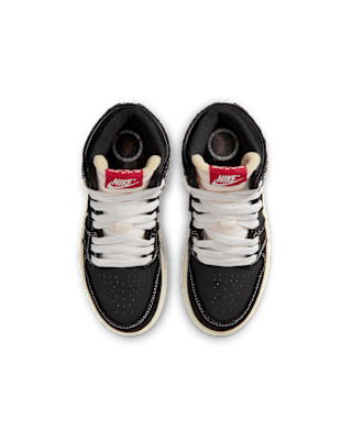 Little Kids' Jordan 1 Retro High OG 'Black and Sail' Release Date