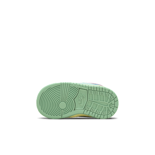 วันเปิดตัว Nike SB Dunk Low Pro x Verdy "Blue Gaze and Enamel Green" เด็กวัยหัดเดิน (FZ7194-400)