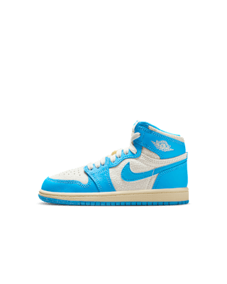 Little Kids' Jordan 1 High OG 'UNC Reimagined' (FD1412-402) Release Date 