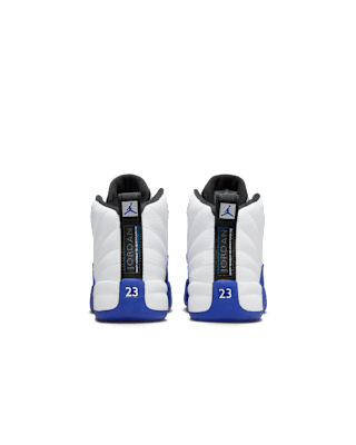 Little Kids' Jordan 12 'White & Game Royal' (151186-140)